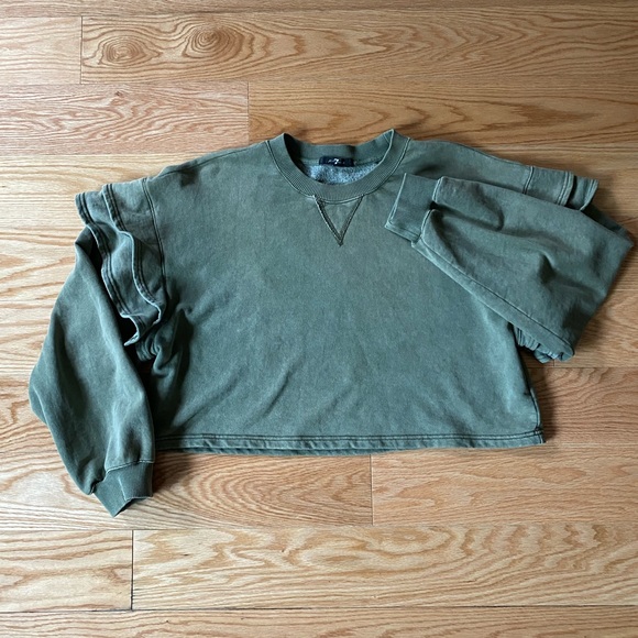 7 For All Mankind sweatshirt size M - Picture 2 of 7